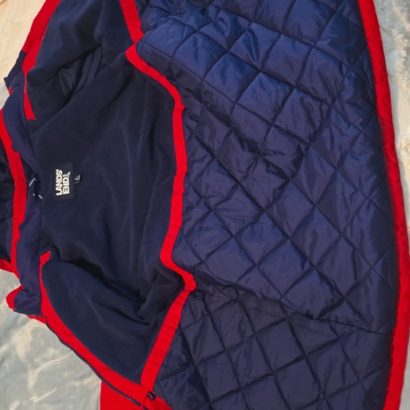 Lands' End Women's Hooded Squall Parka/coat, Waterproof, Insulated, Sz L, (0912) - Picture 9 of 14